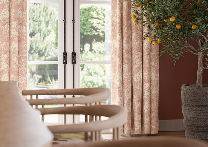 Maui, Burnt Red - Made to Measure Curtains - Image 5